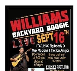 WILLIAMS BACKYARD BOOGIE