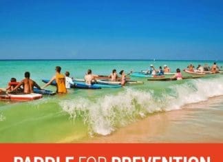 Paddle for Prevention Event to Raise Awareness about Suicide Prevention