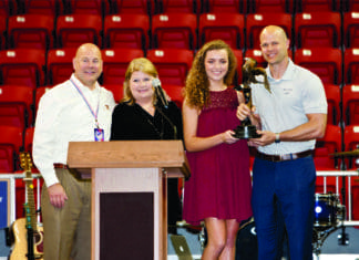 SWHS senior Maddie Hiers wins 2018 TaylorHaugen All Sports Trophy