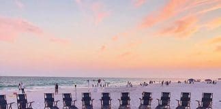 Bonfire on the beach