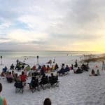 Beach Church Service