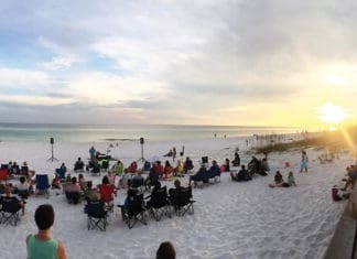 To Do In Destin! August 2019 Beach Church Service