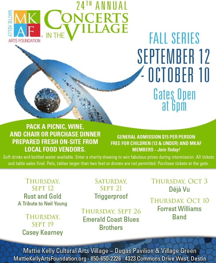 Concerts in the Village FALL 2019