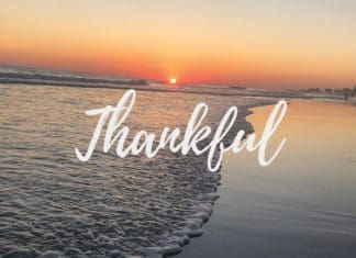Thankful…