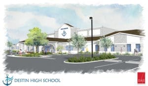 Destin Charter High School Rendering