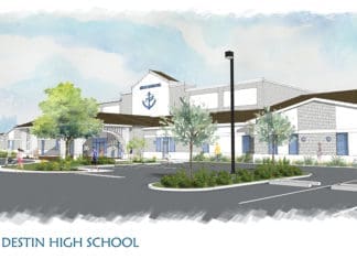 Destin Charter High School Rendering