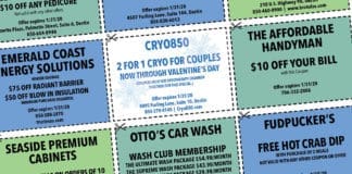 Destin LIfe 2020 Jan coupons2