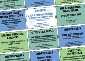 Destin LIfe 2020 Jan coupons2