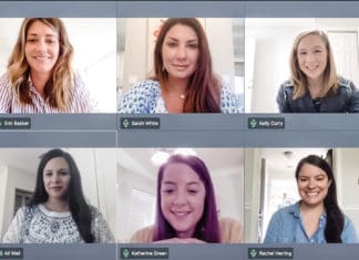 Four Tips to Make Working from Home Work for You work from home meeting