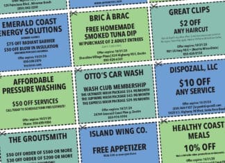 COUPONS Destin LIfe 2020 Oct