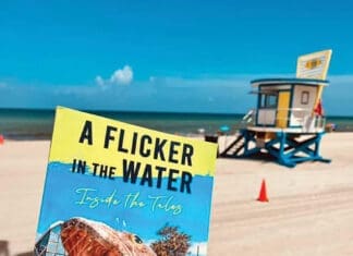Local Author Bookshelf: A Flicker in the Water Local Author Bob Gonzalez book