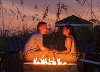 Hand in Hand at Henderson Park Inn The Henderson Firepit