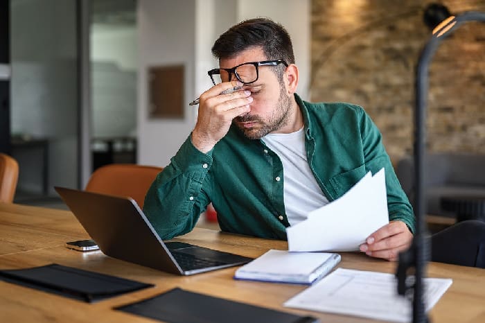 Stressed Man iStock 2162997902 Stressed Man iStock 2162997902