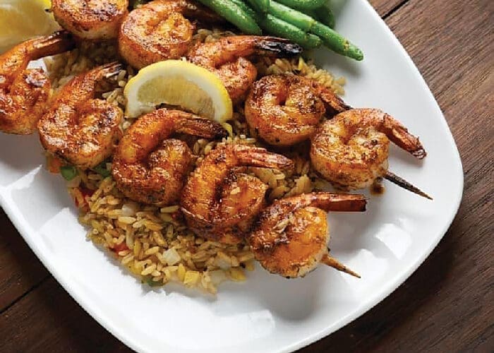 AJs Shrimp Kebob