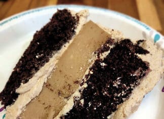 Nana’s Black Chocolate Coffee Cake for Christmas!