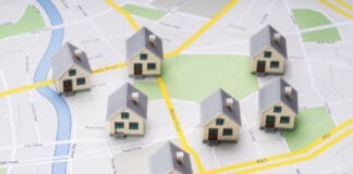 Real Estate Marker Map